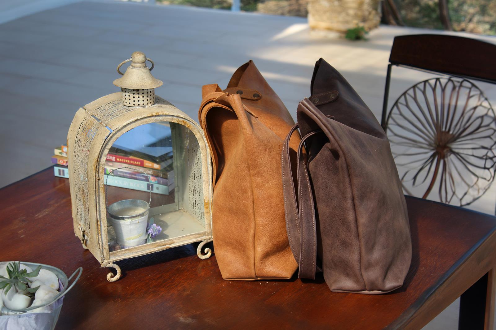 Leather bags and accessories, handmade by thebugsofthebags