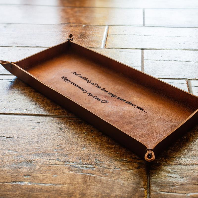 oblong tray