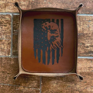 Leather Catch-All Tray